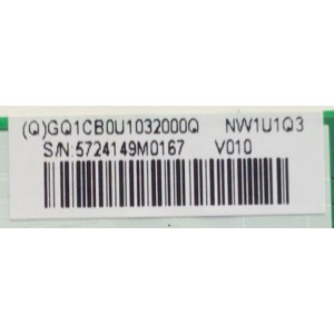 MAIN PARA MONITOR ASUS / NUMERO DE PARTE GQ1CB0U103 / 715GA785-M01-T00-004G / 5724149M0167 / DISPLAY LC238LF4F / MODELO BG249Q